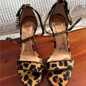 Ted Baker London Leopard Print Heels